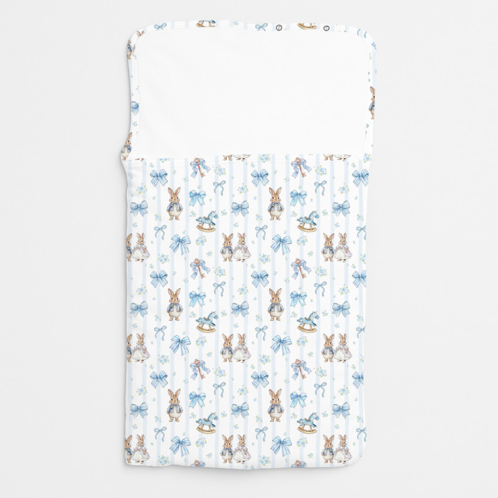 Затишний Конверт (кокон) Babynest C002 LULU BLUE