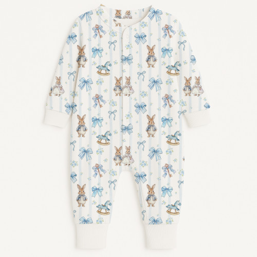 Ромпер с длинным рукавом K060 LULU BLUE