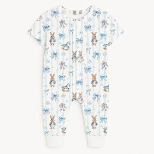 Ромпер з коротким рукавом K061 LULU BLUE