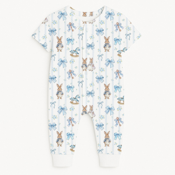 Ромпер з коротким рукавом K061 LULU BLUE
