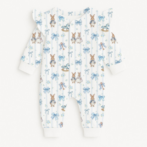 Ромпер с длинным рукавом и крылышками K070 LULU BLUE