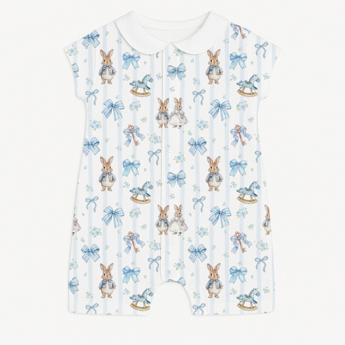 Пісочник із бавовни з комірцем Supima R003CL LULU BLUE