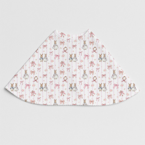 Муслиновый нагрудник BB010 – из органического хлопка Supima LULU PINK