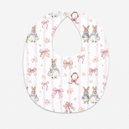 Слинявчик з піко-обробкою BIB005 LULU PINK