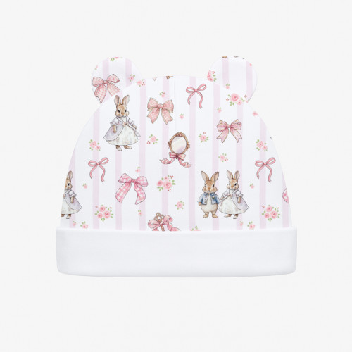 Шапочка с ушками H002 LULU PINK