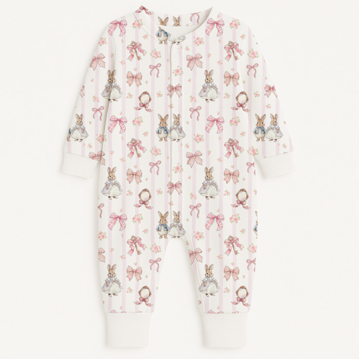 Ромпер з довгим рукавом K060 LULU PINK