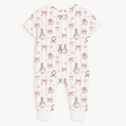 Ромпер з коротким рукавом K061 LULU PINK