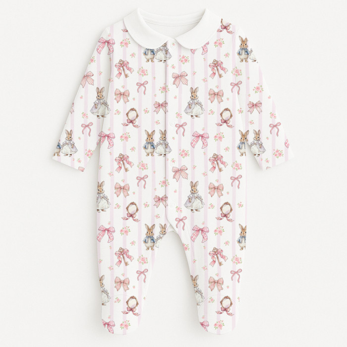 Сліп з комірцем із 100% бавовни Pima — модель K063 LULU PINK