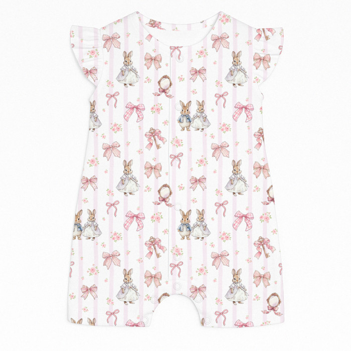Пісочник із бавовни Supima з крильцями R007 LULU PINK