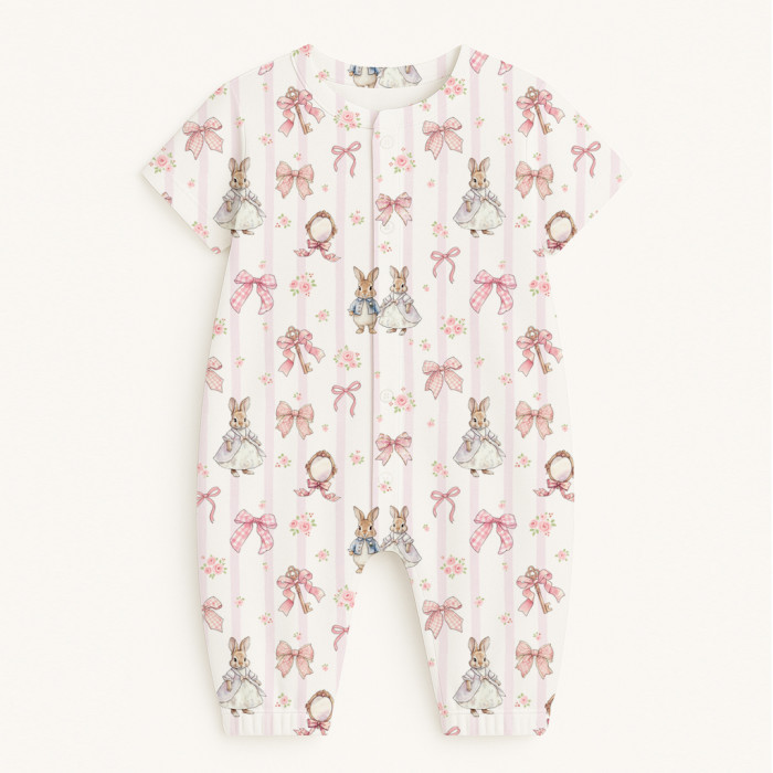 Довгий пісочник із рукавами з бавовни Supima R017 LULU PINK
