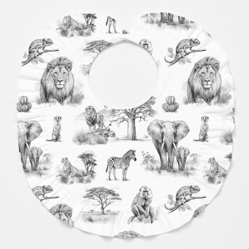Слинявчик з обробкою рюшкой BIB006 WILD HORIZONT