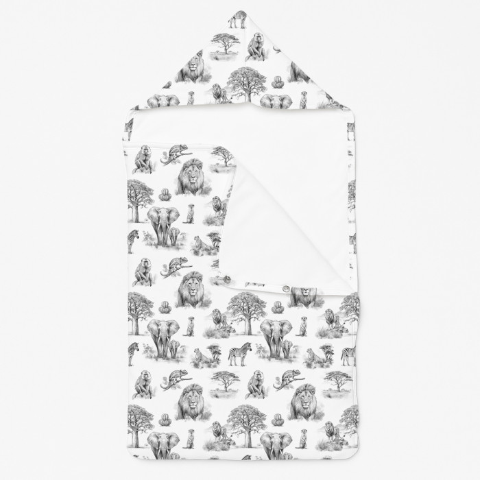 Затишний Конверт (кокон) Babynest C002 WILD HORIZONT