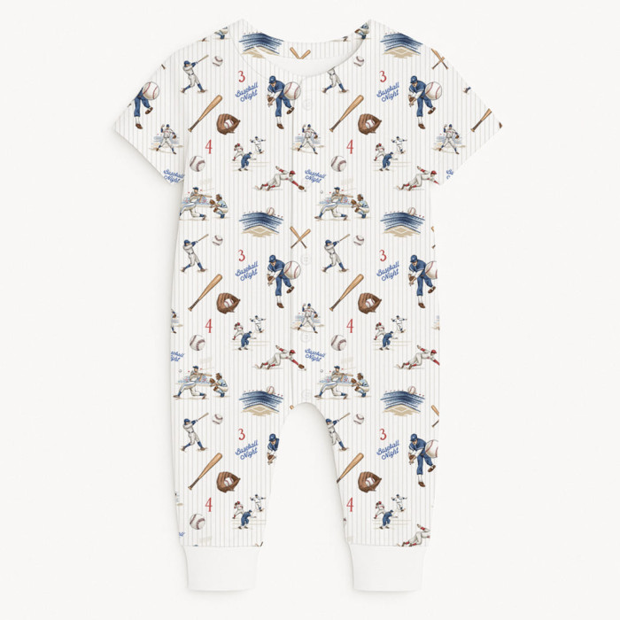 Ромпер з коротким рукавом K061 BASEBALL