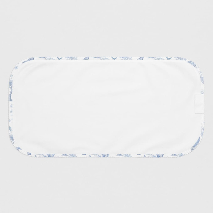 Мусліновий слюнявчик BB009 – органічна бавовна Supima BLUE TOILE AFRICA