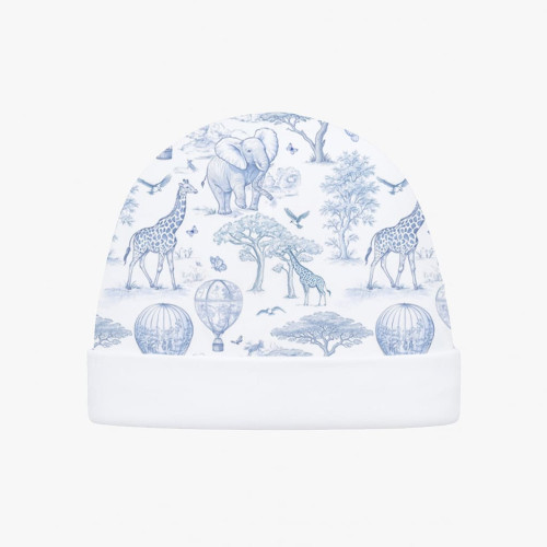 Дитяча шапочка з відворотом H004  BLUE TOILE AFRICA