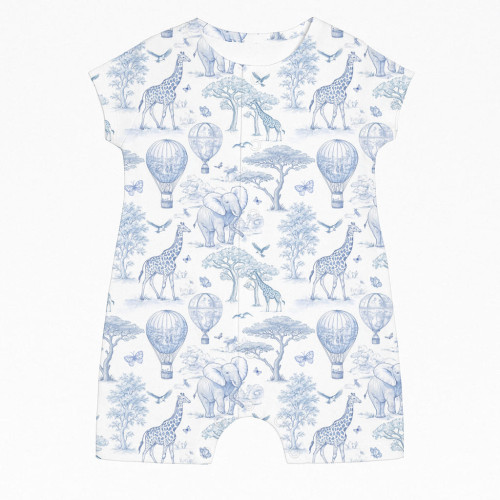 Пісочник із бавовни Supima R003 BLUE TOILE AFRICA