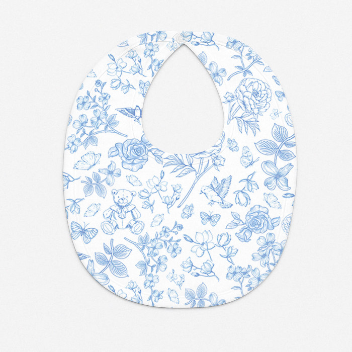 Слинявчик з піко-обробкою BIB005 CHLOE BLUE