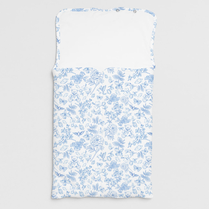 Затишний Конверт (кокон) Babynest C001 CHLOE BLUE