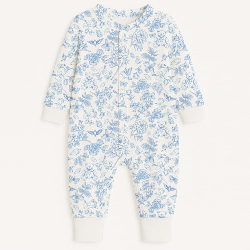 Ромпер с длинным рукавом K060 CHLOE BLUE