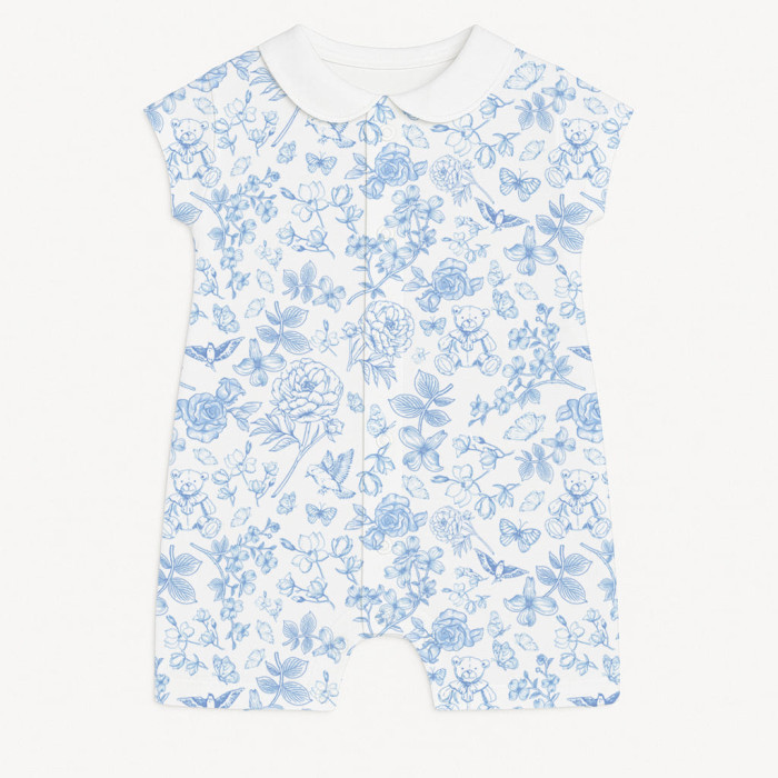 Пісочник із бавовни з комірцем Supima R003CL CHLOE BLUE