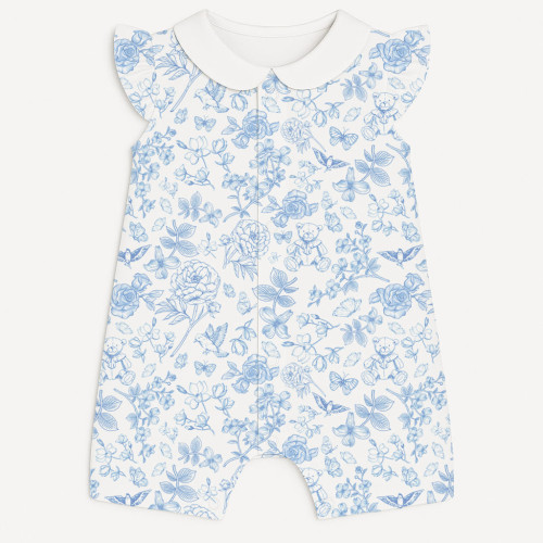 Пісочник із бавовни Supima з крильцями i з комірцем R007CL CHLOE BLUE