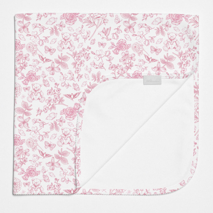Двошарова дитяча ковдра BL001 CHLOE PINK