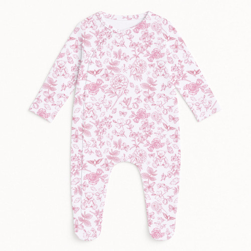 Слип для малыша с боковой застёжкой K020 CHLOE PINK