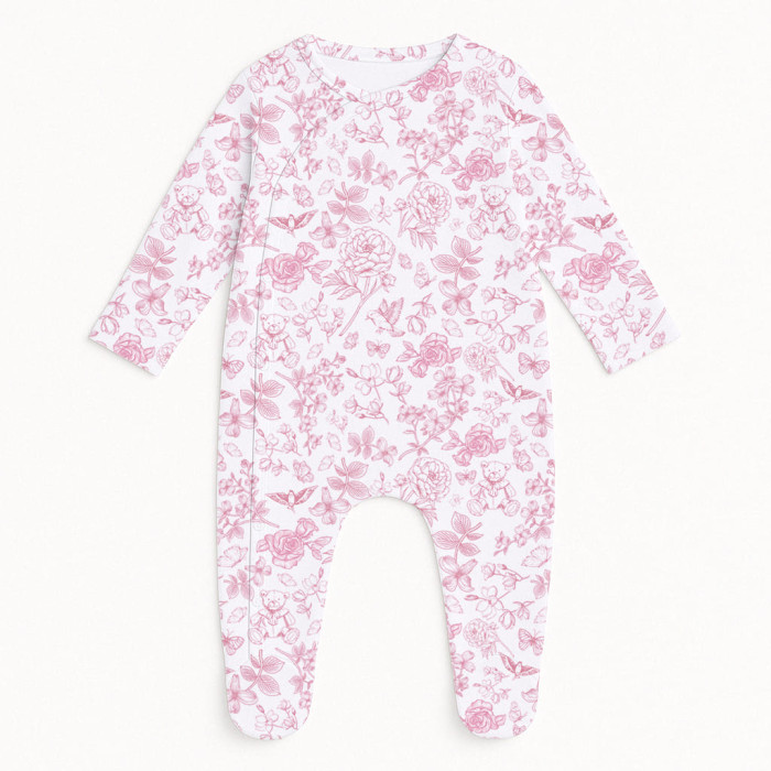 Сліп для малюка з боковою застібкою K020 CHLOE PINK