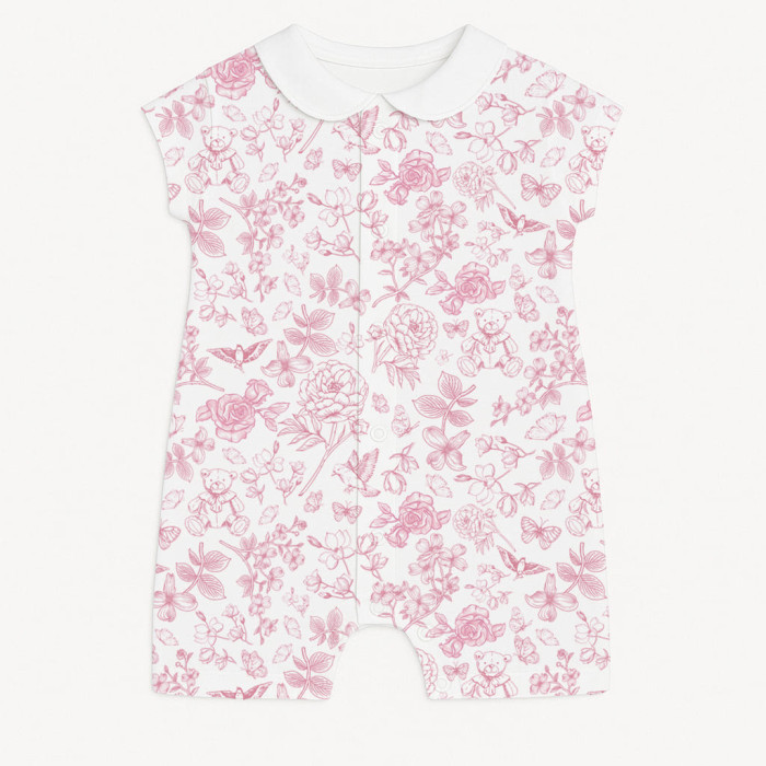 Пісочник із бавовни з комірцем Supima R003CL CHLOE PINK