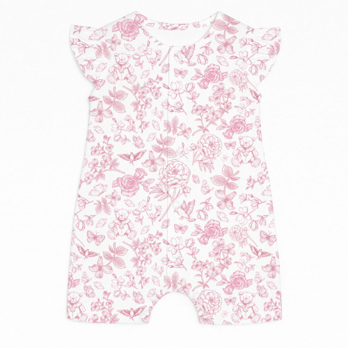Пісочник із бавовни Supima з крильцями R007 CHLOE PINK