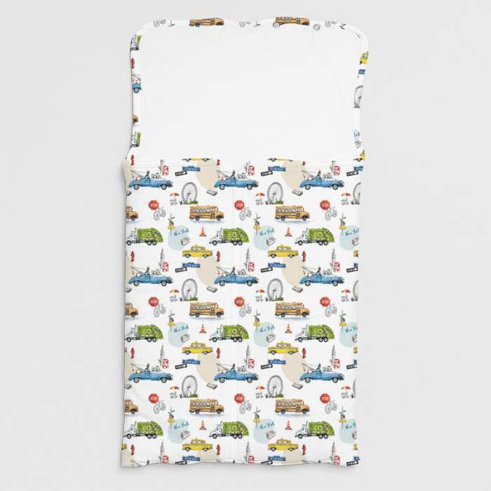 Затишний Конверт (кокон) Babynest C001 METROPOLIS