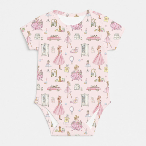 Боді з коротким рукавом для немовлят BSHL001 MON CHERIE