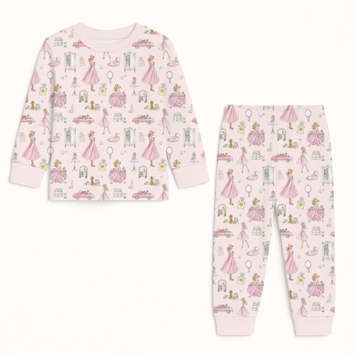 Дитяча піжама з довгим рукавом з 100% pima котона PJ001 MON CHERIE