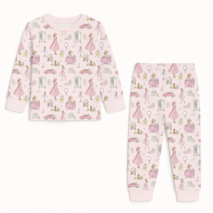 Дитяча піжама з довгим рукавом з 100% pima котона PJ001 MON CHERIE