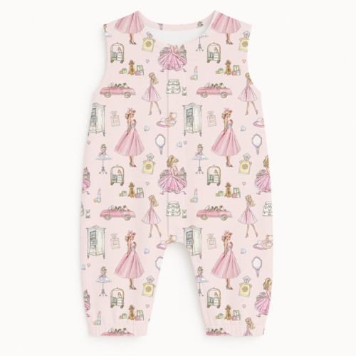 Длинный песочник с рукавами из хлопка Supima R009 MON CHERIE