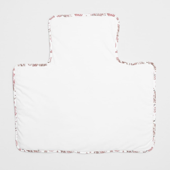 Затишний Конверт (кокон) Babynest C002 PINK TOILE AFRICA