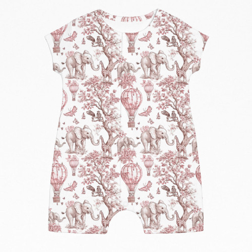 Пісочник із бавовни Supima R003 PINK TOILE AFRICA
