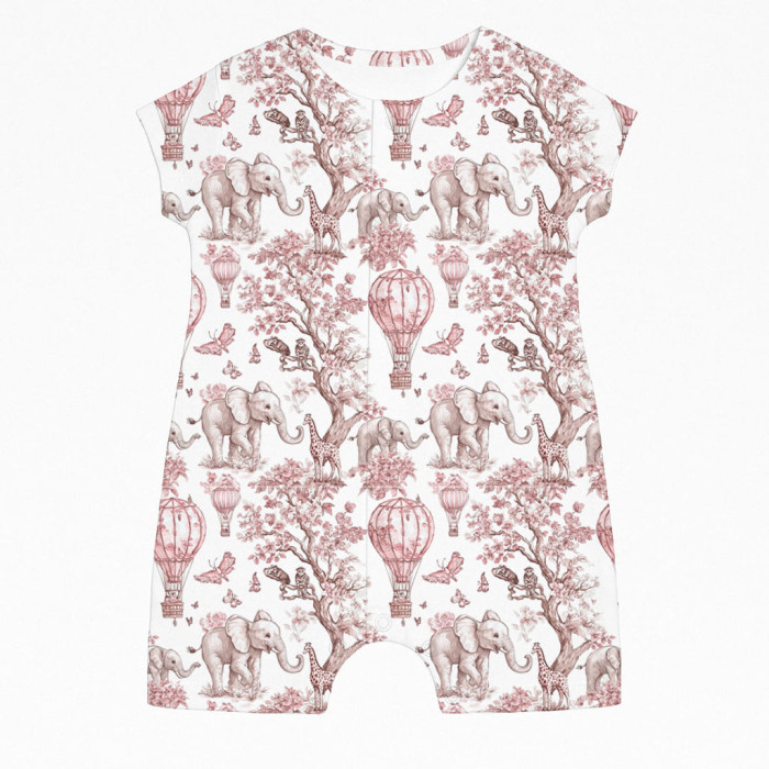 Пісочник із бавовни Supima R003 PINK TOILE AFRICA