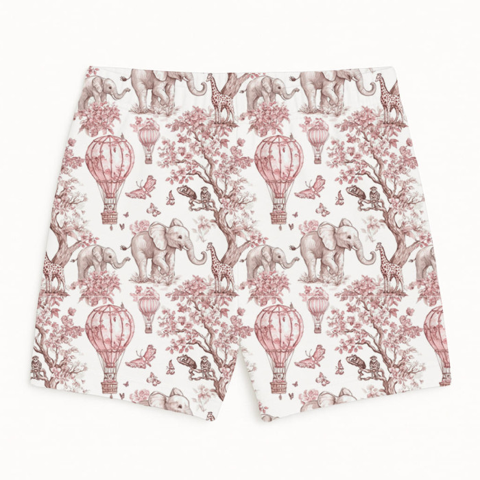Бавовняні шорти  PSHS006 PINK TOILE AFRICA