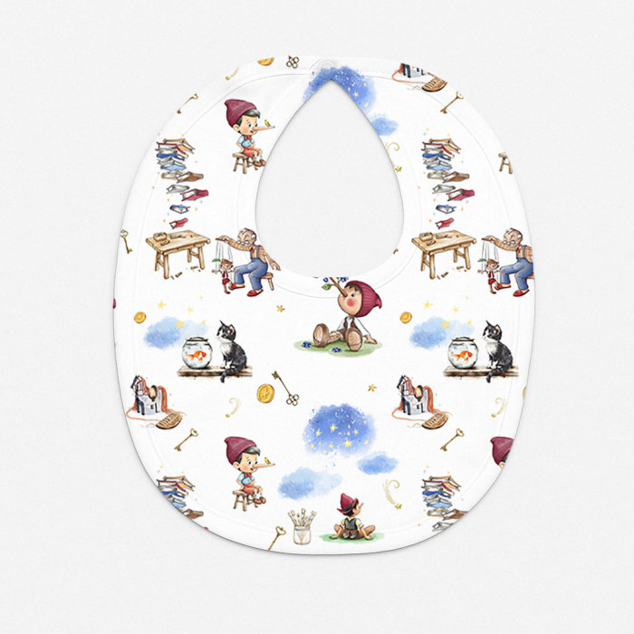 Слинявчик з піко-обробкою BIB005 PINOCCHIO