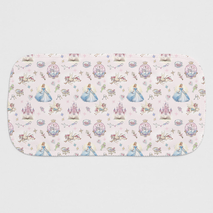 Мусліновий слюнявчик BB009   ROSEMARY– органічна бавовна Supima