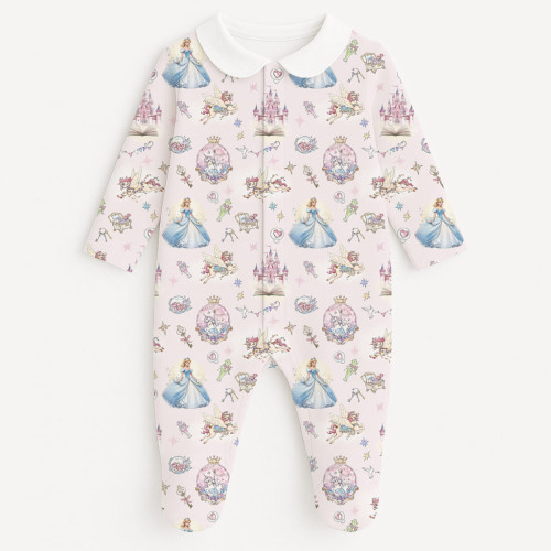 Слип с воротничком из 100% хлопка Pima — модель K063 ROSEMARY