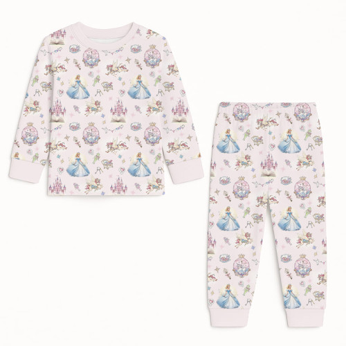 Дитяча піжама з довгим рукавом з 100% pima котона PJ001 ROSEMARY
