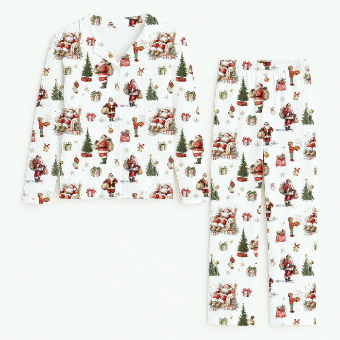Новорічна піжама “Санта”  Organic Pima Cotton – PJ022 Santa