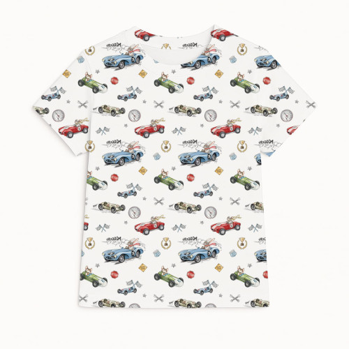 Футболка з коротким рукавом для хлопчиків та дівчаток TSH001 TURBO RIDER