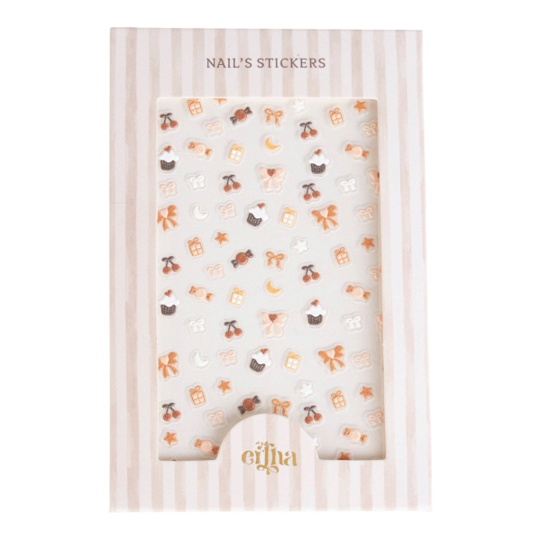 3D наліпки для нігтів «Бантики» Nail Stickers, Mrs. Ertha