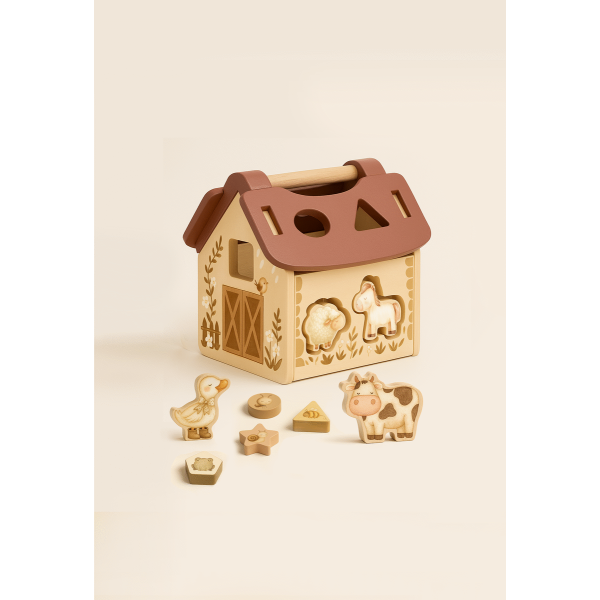 Дерев’яний сортер «Маленька ферма» Tiny Barn, Mrs. Ertha