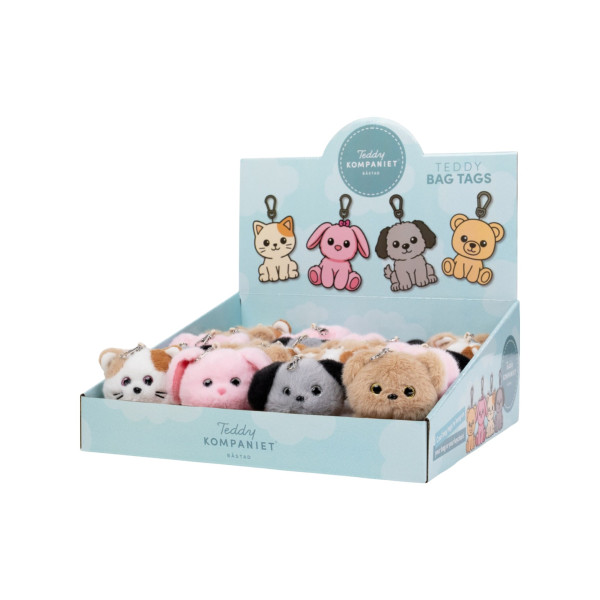 Teddykompaniet М’яка іграшка-брелок animals, 4367 в асортименті