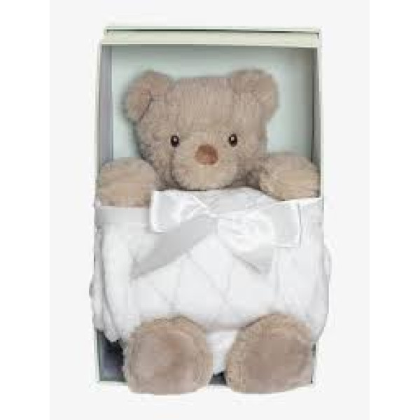 Teddykompaniet М’яка іграшка ведмедик Sven з ковдрою в коробці, 4245