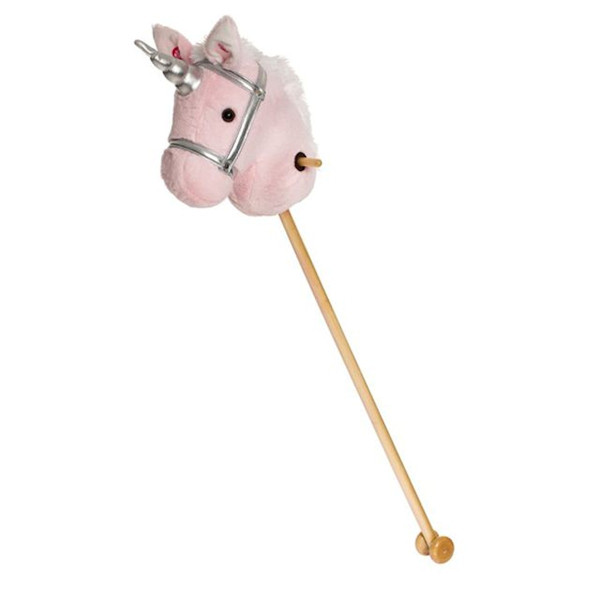 Teddykompaniet М’яка іграшка єдиноріг hobby horse, рожевий колір, 12599